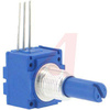 Pot;Cnd Pl;Rest 5 Kilohms;Panel;1 Turn;Linear;Pwr-Rtg 0.5W;Shaft Dia 0.25in - 70153809 - Allied Electronics, Inc.