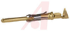 Contact; Pin; 16; Brass; Signal; Gold (30) over Nickel (50); 24-20 AWG; Crimp - 70082785 - Allied Electronics, Inc.