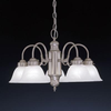 4208-AL-PW Mid. Chandeliers-Glass Down - 749622 - Capital Lighting, Inc.