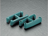 Vinyl "I" Metal Frame Caps -- VIF-1625X1625X14-12 - Image