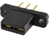Power Transistor Test Sockets, PC Board Mounting type, High Current, High Voltage, High Temperature -- T3P-L214-ST-xx - Image