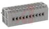 Terminal Block; 10; 2 Screw Clamp & 1 Tapped Hole for Cross Connection; 300 V - 70078316 - Allied Electronics, Inc.