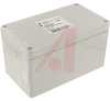 Enclosure;NEMA;ABS Plastic;UL94 HB;Watertight;Flat Lid;Lt Gray 6.3x3.5x3.5in - 70163918 - Allied Electronics, Inc.