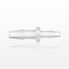 Straight Reducer Connector, Barbed, Natural - 61976 - Qosina Corp.