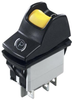 Rocker Switch, Dpdt, 5A, 24Vdc, Panel; Switch Operation Apem - 27X7441 - Newark, An Avnet Company