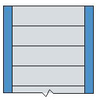 Brady B-184 Silver Aluminum Foil Calibration Label - 1 1/2 in Width - 5/8 in Height - WOAF-24 -- 662820-35124