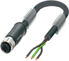 Power Cable, 3P, 1M, M12 Receptacle Rohs Compliant Phoenix Contact - 33AK7293 - Newark, An Avnet Company