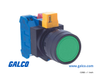 IDEC Pushbutton Non-Illuminated - HW1B-M1F20-G - Galco Industrial Electronics