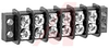 Double Row Terminal Strp, Series 77000,20 amp, Clsd back construc., 6 position - 70111179 - Allied Electronics, Inc.