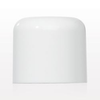 White Overcap for 29936 - 30 ml White Cylinder Bottle - 29937 - Qosina Corp.