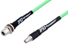 SMA Male to N Female Bulkhead Low Loss Test Cable 36 Inch Length Using PE-P300LL Coax - PE3C3246-36 - Pasternack