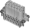 Rectangular Insert, Receptacle, 10+ Ground, Screw; Product Range Amphenol Sine/tuchel - 34B7881 - Newark, An Avnet Company