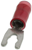 Terminal, Spade/fork, #4, Crimp, Red; Product Range Amp Te Connectivity - 96F7568 - Newark, An Avnet Company