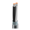 Electronic, 2 C #24 Str TC, PE Ins, OS, PVC Jkt, CM -- 8641 - Image