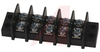 Dbl Row Terminal Strp, Series 76000, 20amp, High Barrier, Clsd Bk, 5 position - 70110981 - Allied Electronics, Inc.