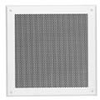 Grille-8in Speaker, Steel, Screw Mount, 13in Sq, White - FW-8 - Visual Sound, Inc.
