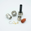 MS Circular Connector, 4 Pins, 12000 Volts, 7.5 Amps Per Pin, Accepts 0.040″ Dia. Pins. -- A4214-1-CN - Image
