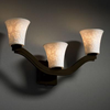 POR-8976-20-LEAF-DBRZ Sconces-Triple Glass - 670372 - Capital Lighting, Inc.