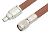 SMA Male to TNC Male Cable 60 Inch Length Using RG393 Coax - PE34253-60 - Pasternack