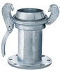 Male Ball x 150# ASA Flange (Type B) (Includes Locking Lever Ring) SLB-FLM Series - SLB-FLM1200 - Kuriyama of America, Inc.