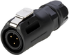 Circular Conn, Plug, 4Pos, Cable; Product Range Amphenol Communications Solutions - 77AC3411 - Newark, An Avnet Company