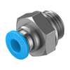 Pneumatics, Hydraulics - Fittings, Couplings, and Distributors - QS-G1/4-6 - Quarktwin Technology Ltd.