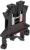 UK 1.5 N Black IEC Screw Clamp TerminalBlock - 30-14 AWG -- 70169322