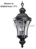 Three-Light Outdoor Hanging Lantern Fixture - P5538-77 - bulbs.com