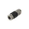 M12 Field Attachable Connector, IDC termination, metal housing, IP67, female, 5-pole, A-coded, unshielded, - RKCI 5A - Belden Inc.