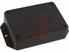 Enclosur;ABS;4.55x3.3x1.25 in.;MountingFalnge;Textured;Utility;General Use;Blak - 70196755 - Allied Electronics, Inc.