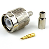 TNC Male (Plug) Connector for RG316 Cable, Crimp/Solder - SC4261 - Fairview Microwave Inc.