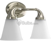Two-Light Wall Bracket Light Fixture - P2759-09 - bulbs.com