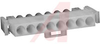 Connector, Soft Shell; Universal MATE-N-LOK; 8; Plug; Nylon; Natural; 19 A - 70087253 - Allied Electronics, Inc.