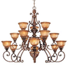 1359-177 Large Chandeliers-Glass Shade - 618695 - Capital Lighting, Inc.
