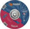 Weiler TIGER Aluminum Oxide Cut/Grind Wheel - 9 in Diameter - Thickness 1/8 in - 57106 - 012382-57106 - R. S. Hughes Company, Inc.