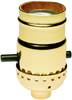 Metal Shell Lampholder -- 6098PG - Image