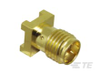 Coax Connectors - CONREVSMA001-SMD-G - TE Connectivity