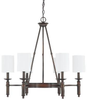 4046BB-489 Mid. Chandeliers-Candle - 340430 - Capital Lighting, Inc.