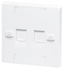 Datacommunication Face Plate - BPS12 - Hubbell Incorporated