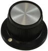 Straight Knurled Knob With Ind, 6.35Mm; Shaft Type Alcoswitch Te Connectivity - 57F2335 - Newark, An Avnet Company