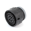 Aptiv 15544899 HES Circular Connector, Female, 21-Pin, Blue - 38773 - Waytek, Inc.