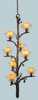2524SB Large Chandeliers-Glass Shade - 392053 - Capital Lighting, Inc.