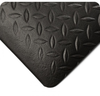 Wearwell Tuf Sponge 452 Black Vinyl Sponge Diamond-Plate Anti-Fatigue Mat - 4 ft Width - Cut up to 60 ft Length - 715411-19249 - 715411-19249 - R. S. Hughes Company, Inc.
