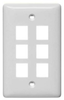 Datacommunication Face Plate - NSP16W - Hubbell Incorporated