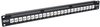 24-Port 1U Rack-Mount Cat6a Feedthrough Patch Panel, RJ45 Ethernet -- N254-024-6A