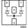 SMD 5V 45W 2.5pF TVS Protection Diode - 144-VBUS052BD-HTF-GS08 - ERSAELECTRONICS PTE. LTD.