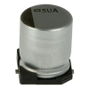 Alchip™-MVA Series Surface Mount Aluminum Electrolytic Capacitors -- EMVA250ADA101MF80G - Image