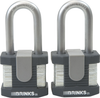 2" Brinks Long Shackle Steel Padlock - 2 Pack -- 8398257 - Image