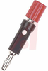 Adapter, Banana; Binding Post; Beryllium Copper; 2500 VDC; Beryllium Copper - 70198395 - Allied Electronics, Inc.