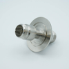 MS High Current Series, Multipin Feedthrough, Double Ended, 4 Pins, 700 Volts, 16 Amps per Pin, 0.94″ Nickel Conductors, 2.95″ QF / KF Flange - A14857-3-QF - MPF Products, INC.